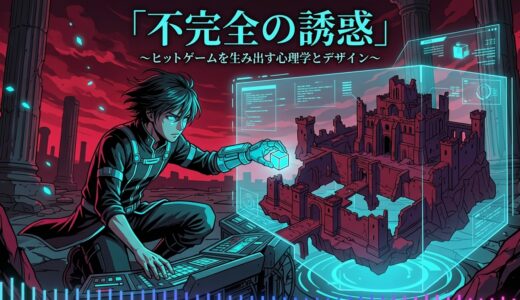 「不完全の誘惑」〜ヒットゲームを生み出す心理学とデザイン〜