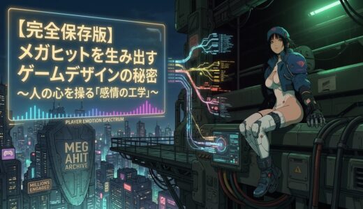 【完全保存版】メガヒットを生み出すゲームデザインの秘密〜人の心を操る「感情の工学」〜